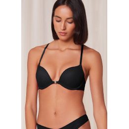Juoda push up liemenėlė Triumph