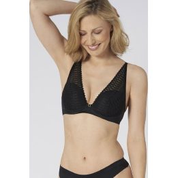 Juoda semi-soft liemenėlė Triumph