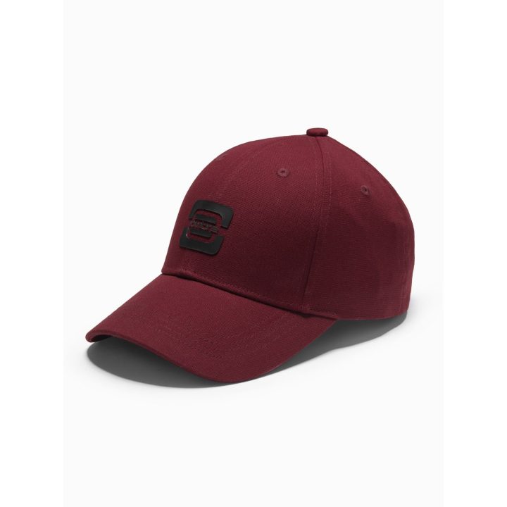 Vyriška bordo beisbolo kepurė su logotipu