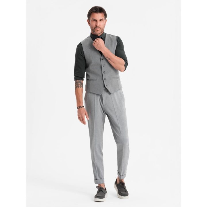 Vyriška pilka liemenė slim fit