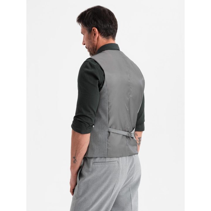 Vyriška pilka liemenė slim fit