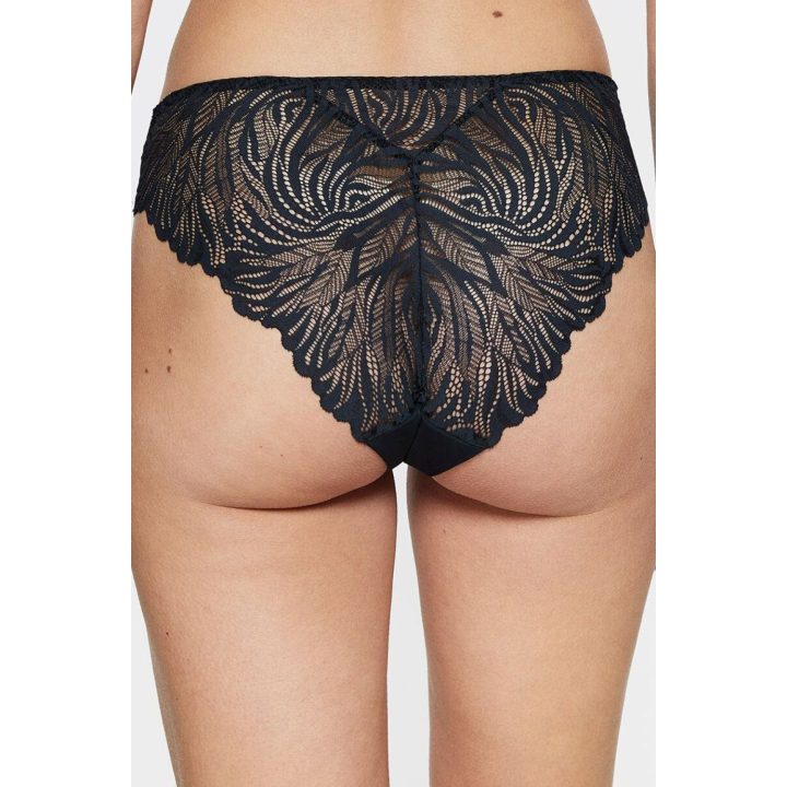 Juodos kelnaitės su nėrinių detalėmis Triumph