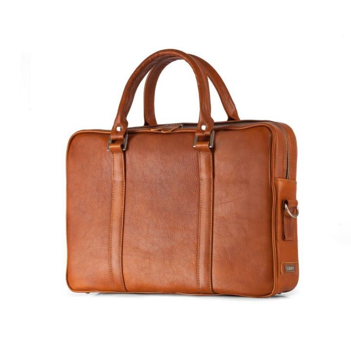 Laptop bag Solier SL25 vintage brown