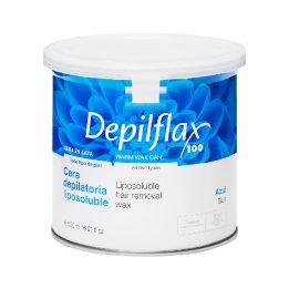DEPILFLAX depiliacinis vaškas indelyje 500 ml, azuleninis