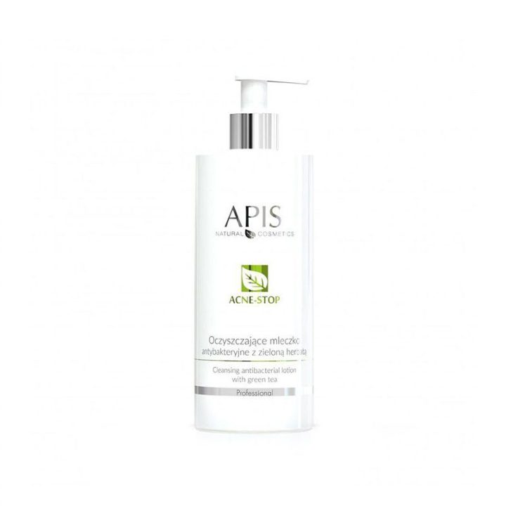 Apis Acne-Stop valomasis antibakterinis pienelis su žaliąja arbata 500 ml