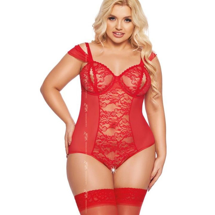 Raudonas glaustinukas SoftLine Collection