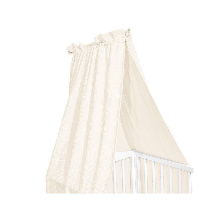 Kūdikio lovytės baldakimas ALBERO MIO Cotton CC0, vanilės