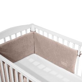 Kūdikio lovytės apsauga ALBERO MIO Cotton color CC8, ruda