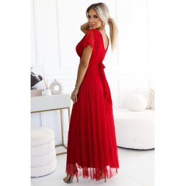 Raudona ilga suknelė Numoco