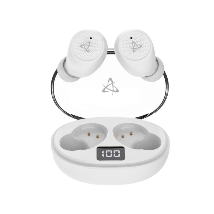 Sbox EB-TWS115 belaidės į ausis įdedamos ausinės, baltos