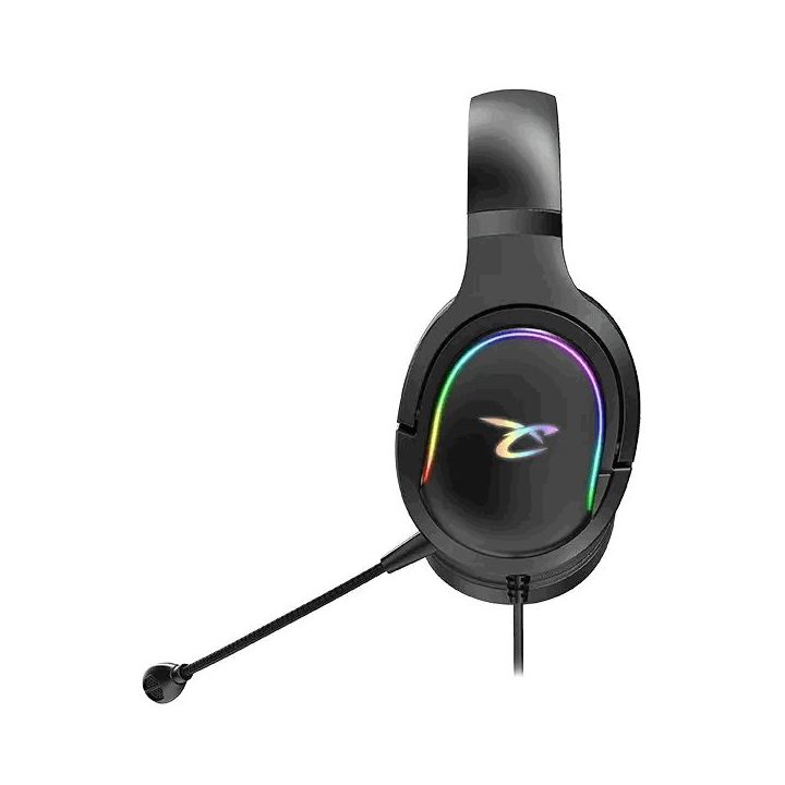 Subsonic Spectra LED žaidimų ausinės, juodos