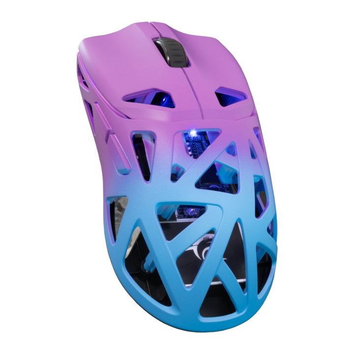 White Shark DAGONET GM-5019 belaidė žaidimų pelė, mėlyna / violetinė