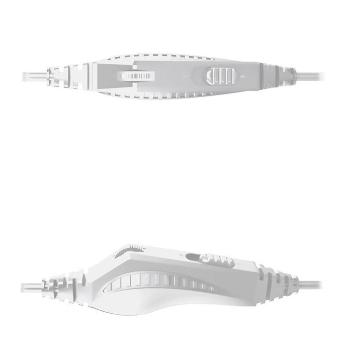 Subsonic Spectra LED žaidimų ausinės, šviesiai rožinės