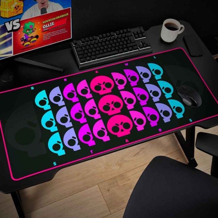 Subsonic Brawl Stars Skull Repeater žaidimų pelės kilimėlis XXL