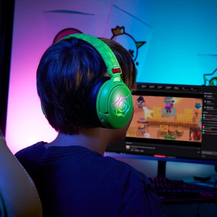 Subsonic belaidės žaidimų ausinės Brawl Stars Skull