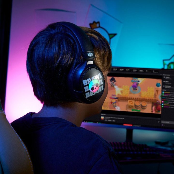 PAVADINIMAS: Subsonic belaidės žaidimų ausinės Brawl Stars Brawl APRAŠYMAS: Belaidės žaidimų ausinės su mikrofonuBelaidės „Subso