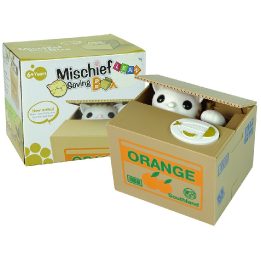 Interaktyvi katino taupyklė „Mischief Saving Box“