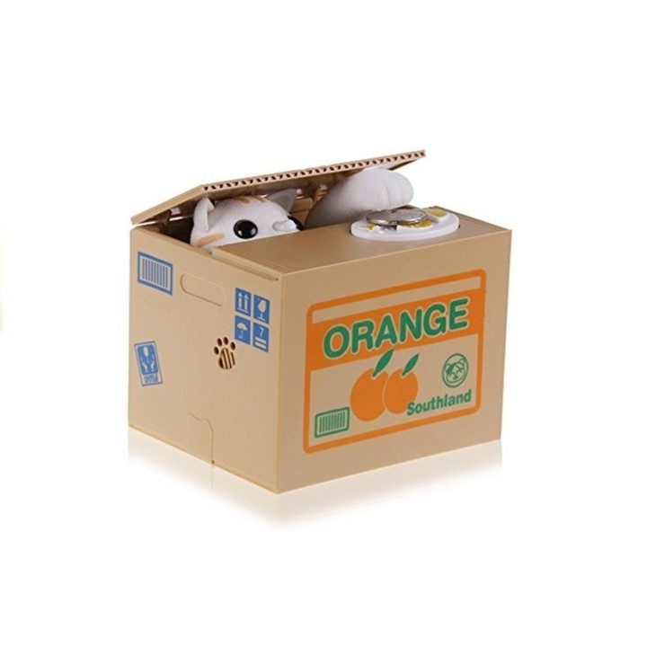 Interaktyvi katino taupyklė „Mischief Saving Box“