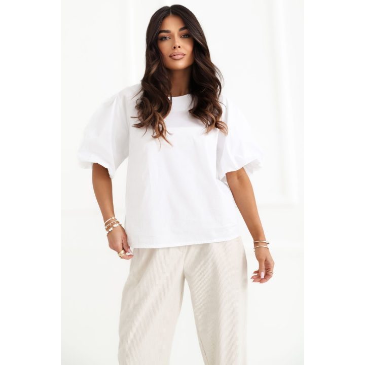 Balta palaidinė Italy Moda