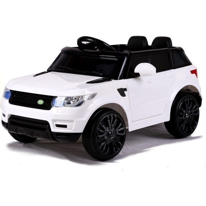 Baltas akumuliatorinis automobilis HL1638