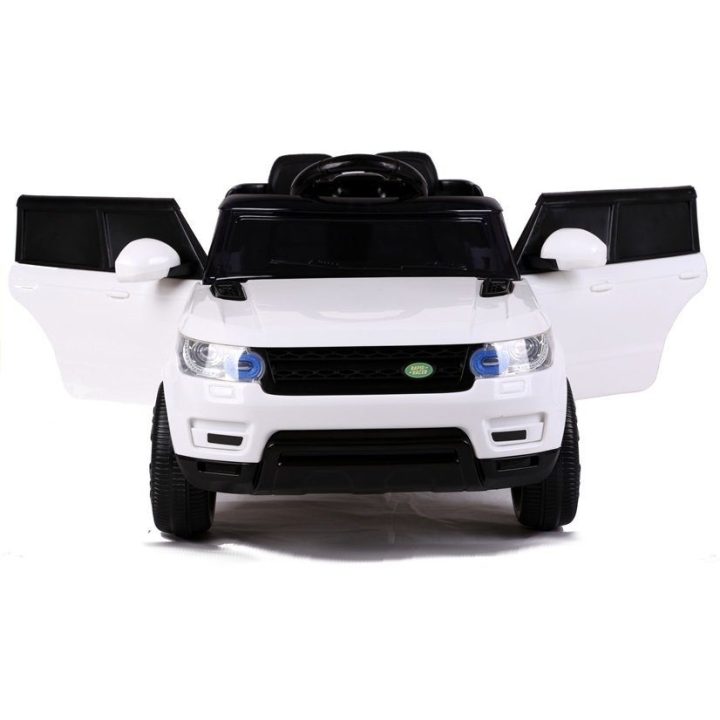 Baltas akumuliatorinis automobilis HL1638