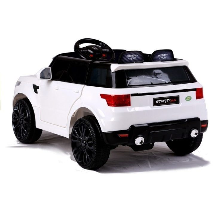 Baltas akumuliatorinis automobilis HL1638