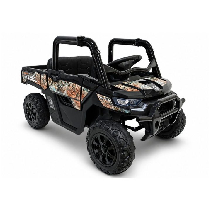 Juodas akumuliatorinis 4x4 automobilis GTS2299-H 24V
