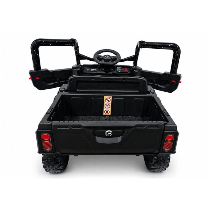 Juodas akumuliatorinis 4x4 automobilis GTS2299-H 24V