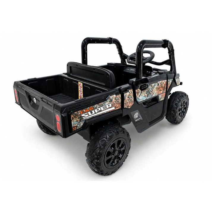 Juodas akumuliatorinis 4x4 automobilis GTS2299-H 24V