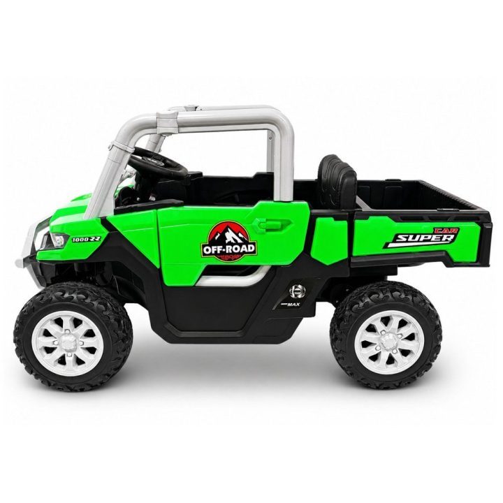 Žalias 24 V akumuliatorinis visureigis GTS2299-H 4x4