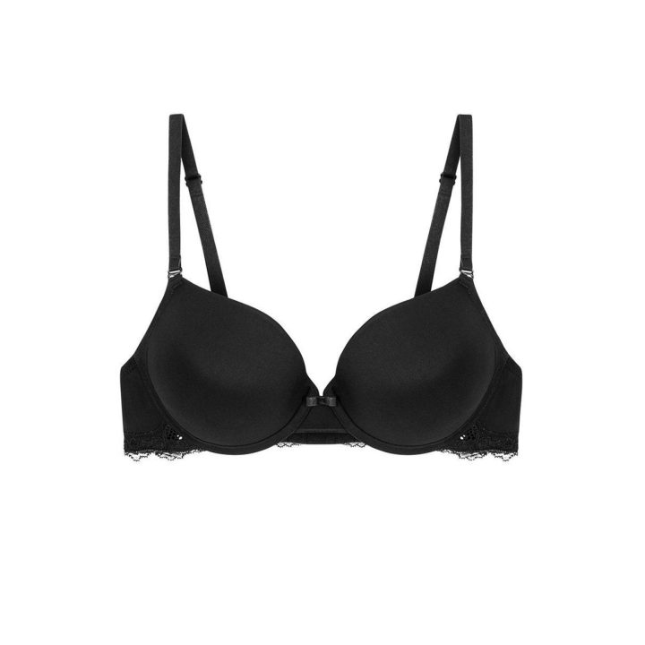 Juoda push up liemenėlė Triumph