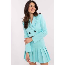 Mėtinės spalvos švarkelis Italy Moda