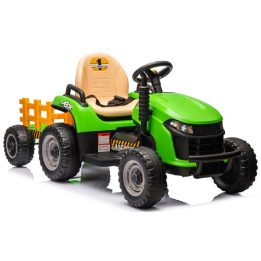 Žalias akumuliatorinis traktorius BBH-030
