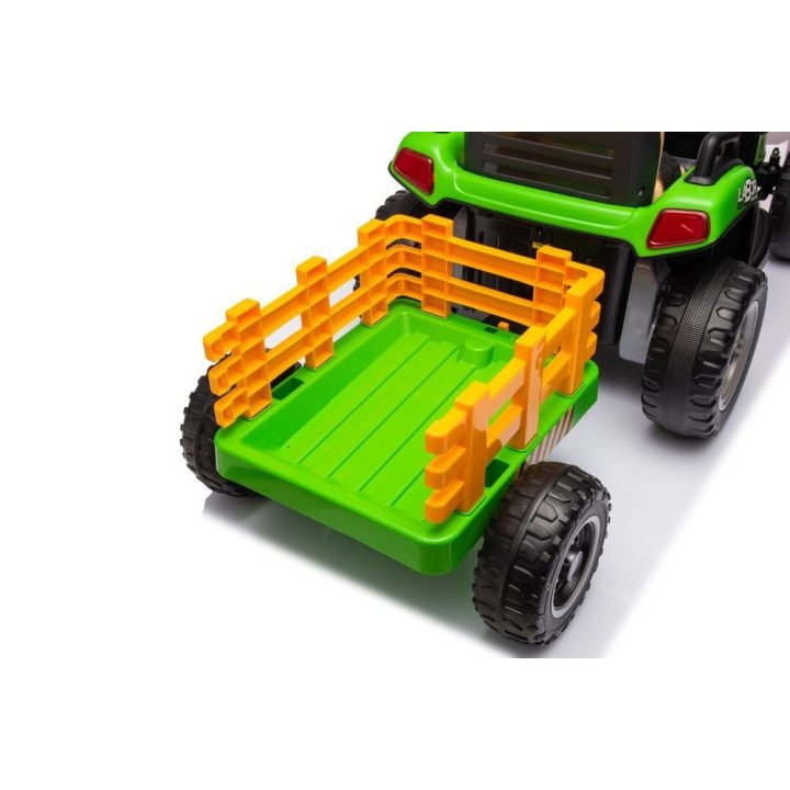 Žalias akumuliatorinis traktorius BBH-030