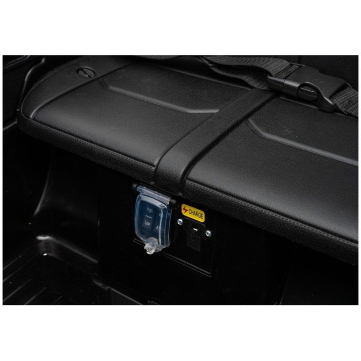 Juodas akumuliatorinis automobilis Jeep Rubicon DK-JWR558 24V
