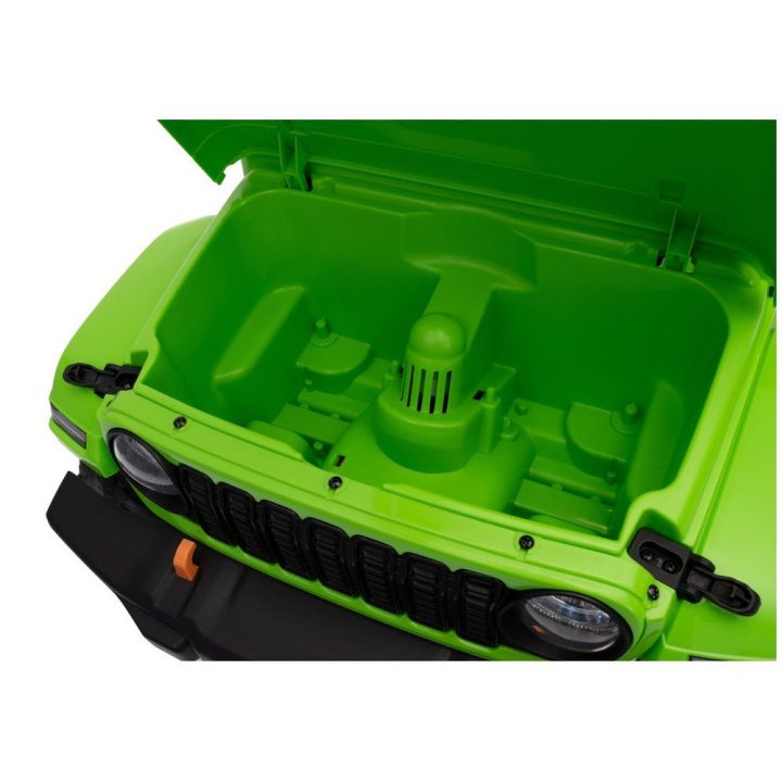 Žalias akumuliatorinis Jeep Rubicon DK-JWR558 24 V automobilis