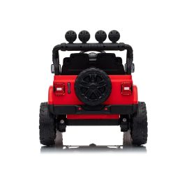 Raudonas akumuliatorinis automobilis Jeep Rubicon DK-JWR558 24V