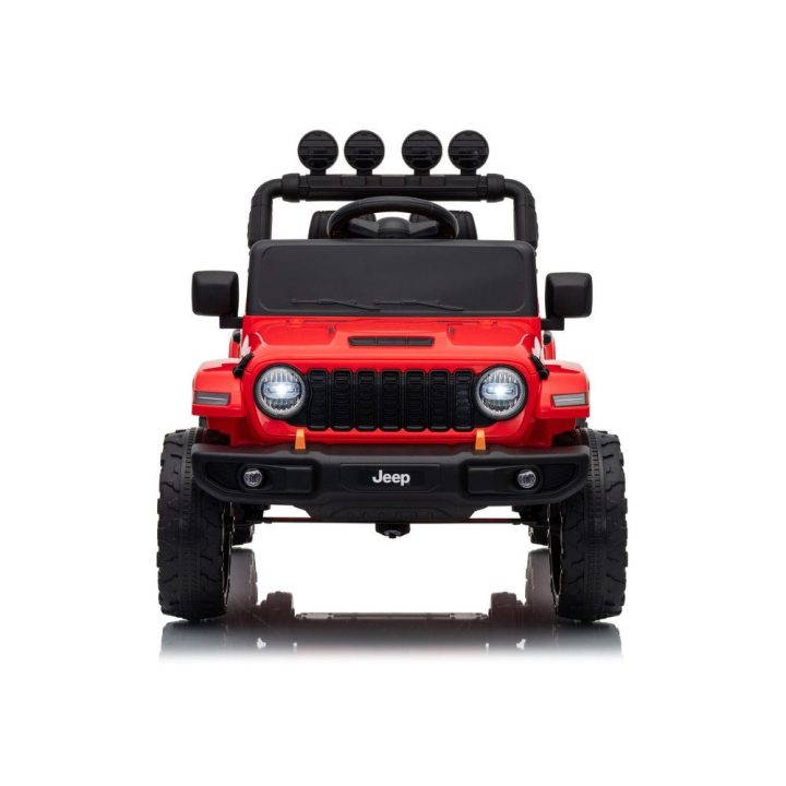 Raudonas akumuliatorinis automobilis Jeep Rubicon DK-JWR558 24V