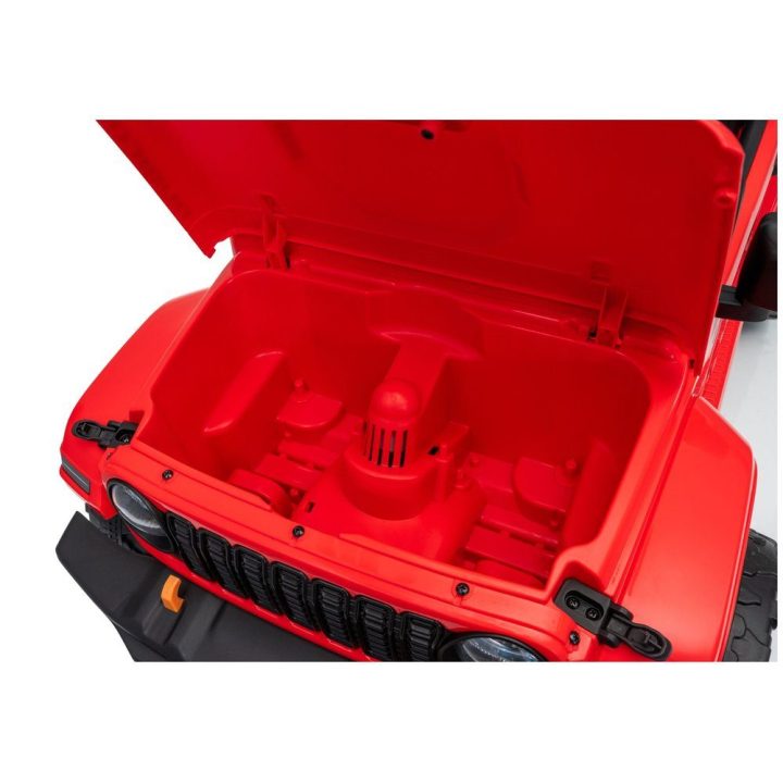 Raudonas akumuliatorinis automobilis Jeep Rubicon DK-JWR558 24V