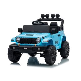 Mėlynas akumuliatorinis automobilis Jeep Rubicon DK-JWR558 24 V