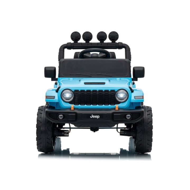 Mėlynas akumuliatorinis automobilis Jeep Rubicon DK-JWR558 24 V