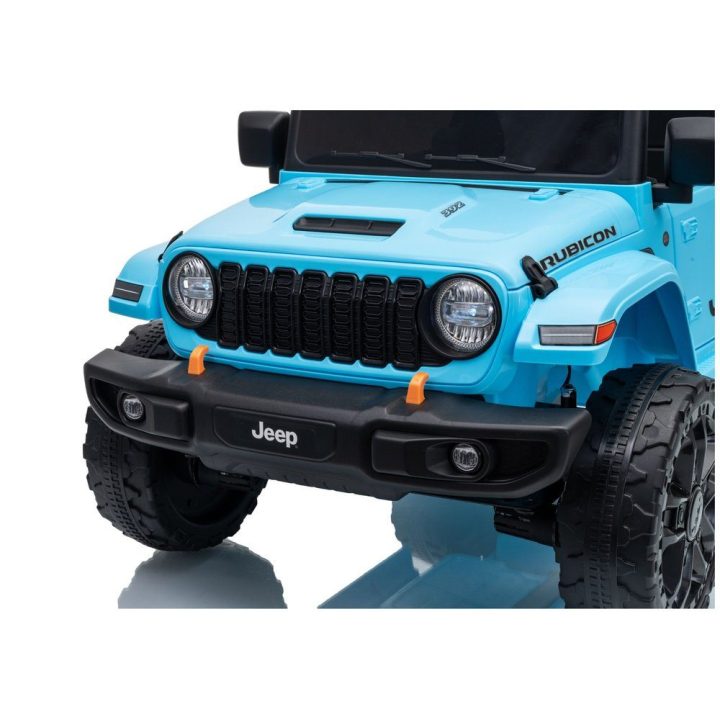 Mėlynas akumuliatorinis automobilis Jeep Rubicon DK-JWR558 24 V