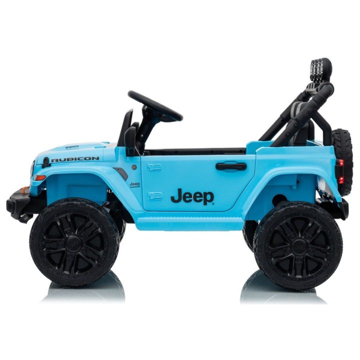 Mėlynas akumuliatorinis automobilis Jeep Rubicon DK-JWR558 24 V