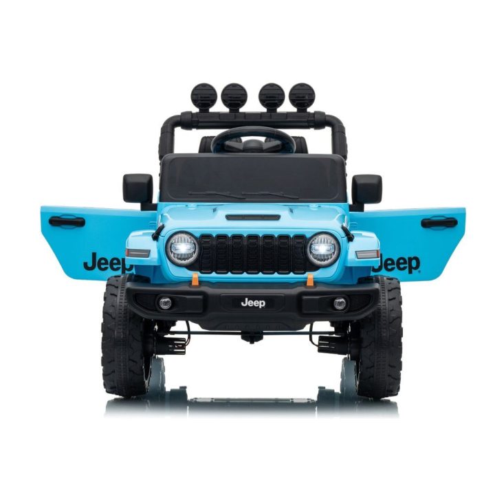 Mėlynas akumuliatorinis automobilis Jeep Rubicon DK-JWR558 24 V