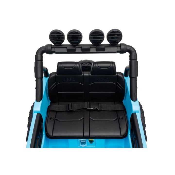 Mėlynas akumuliatorinis automobilis Jeep Rubicon DK-JWR558 24 V