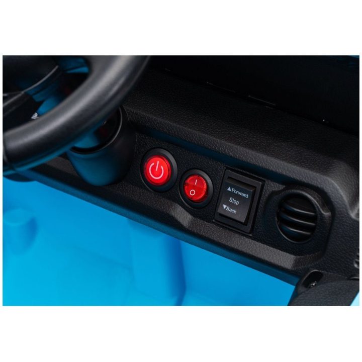 Mėlynas akumuliatorinis automobilis Jeep Rubicon DK-JWR558 24 V