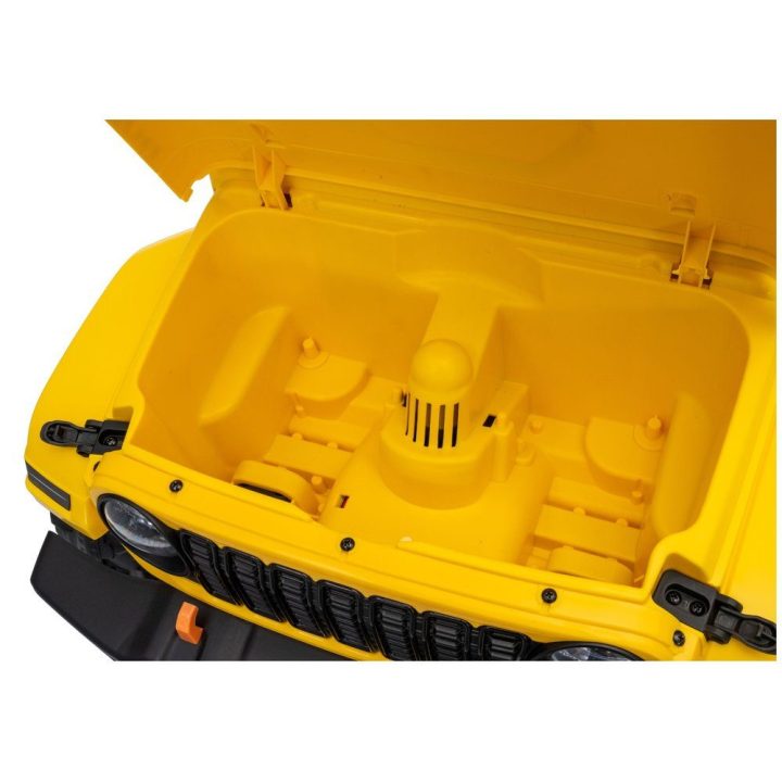 Geltonas akumuliatorinis Jeep Rubicon automobilis DK-JWR558 24V