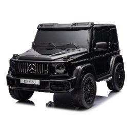 Juodas akumuliatorinis automobilis Mercedes G63 XXL 24 V 4x4 MP4
