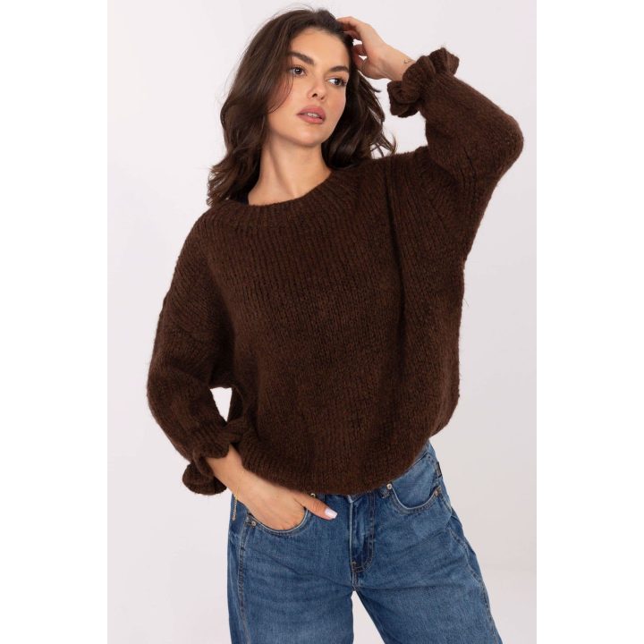 Rudas megztinis Italy Moda