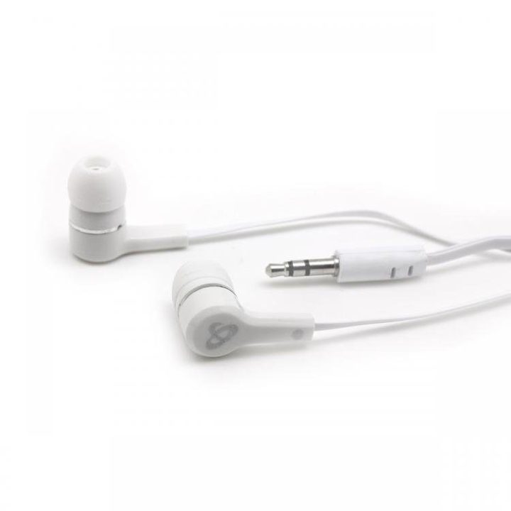Sbox EP-003W baltos ausinės su 3,5 mm jungtimi